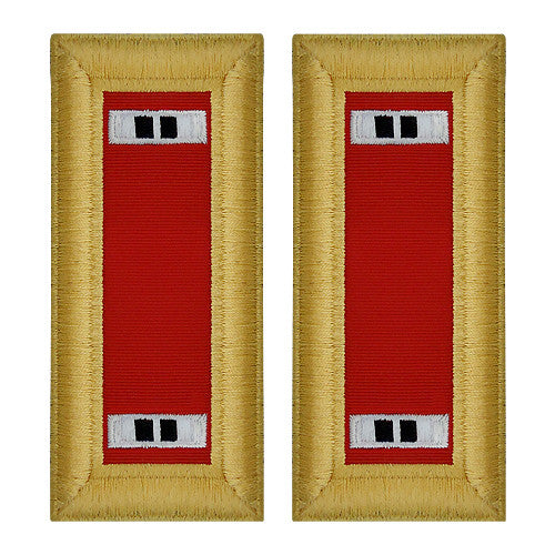 Army Female Shoulder Boards - Artillery Rank 11236DBR