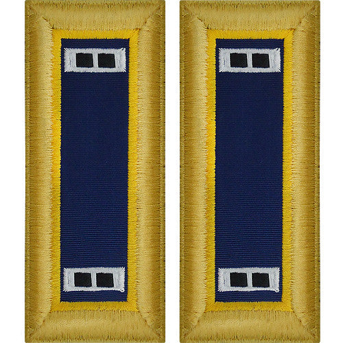 Army Male Shoulder Boards - Chemical Rank 11062DBR