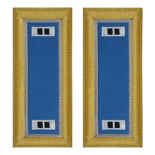 Army Female Shoulder Boards - Military Intelligence Rank 11344DBR
