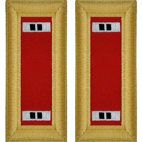 Army Male Shoulder Boards - Artillery Rank 11029DBR