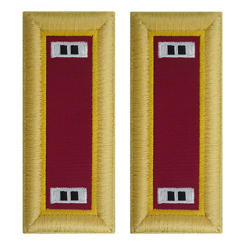 Army Female Shoulder Boards - Ordnance Rank 11366DBR
