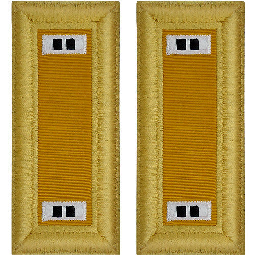 Army Male Shoulder Boards- Armored Rank 11018DBR
