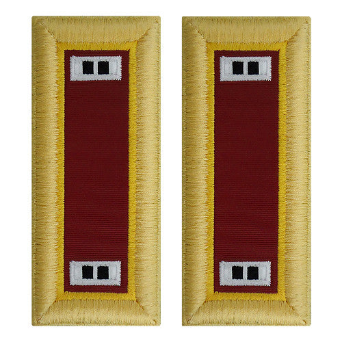 Army Female Shoulder Boards - Transportation Rank 11410DBR