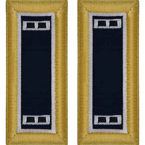 Army Male Shoulder Boards - Judge Advocate Rank 11122DBR
