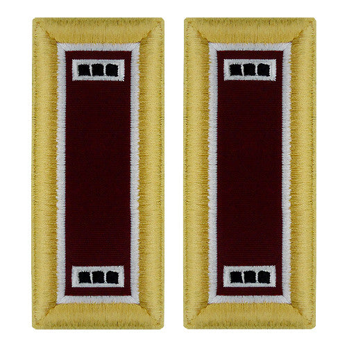 Army Female Shoulder Boards - Medical and Veterinary Rank 11334DBR