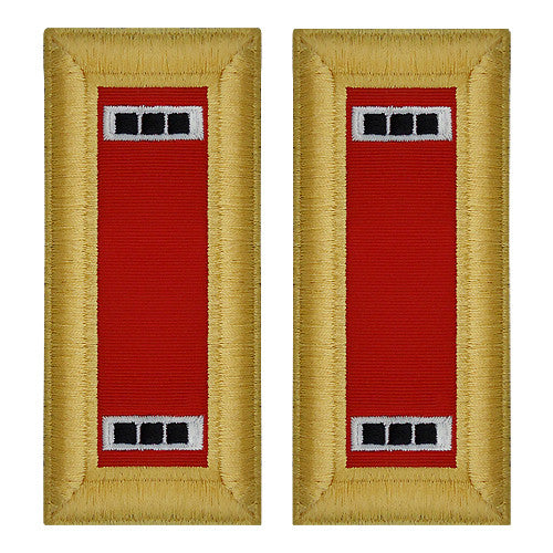 Army Female Shoulder Boards - Artillery Rank 11237DBR
