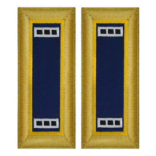 Army Female Shoulder Boards - Chemical Rank 11270DBR