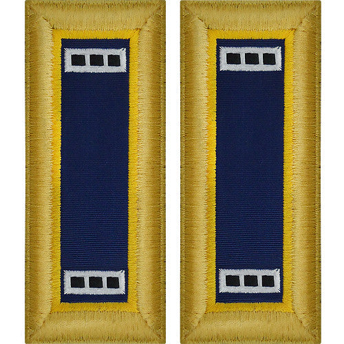 Army Male Shoulder Boards - Chemical Rank 11063DBR