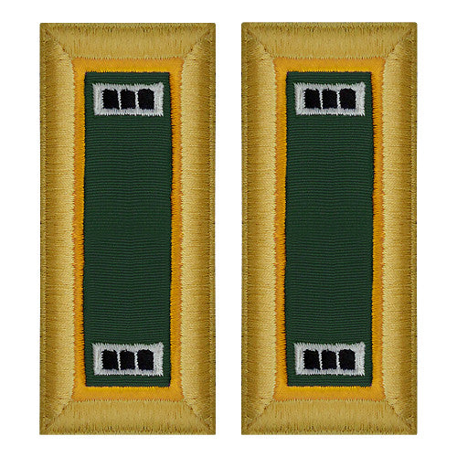 Army Female Shoulder Boards - Military Police Rank 11356DBR