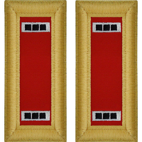 Army Male Shoulder Boards - Artillery Rank 11030DBR