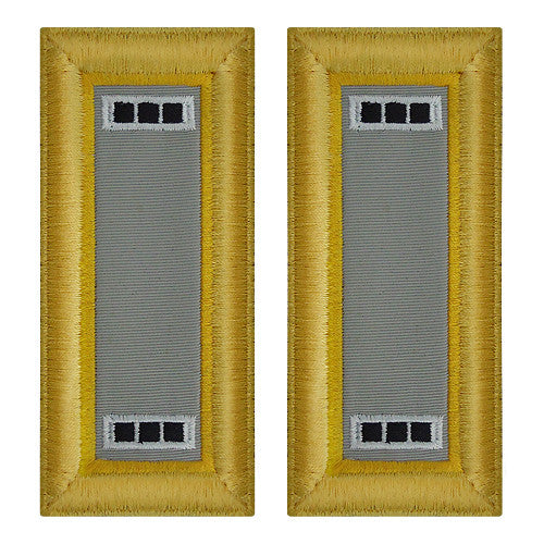Army Female Shoulder Boards - Finance Rank 11303DBR