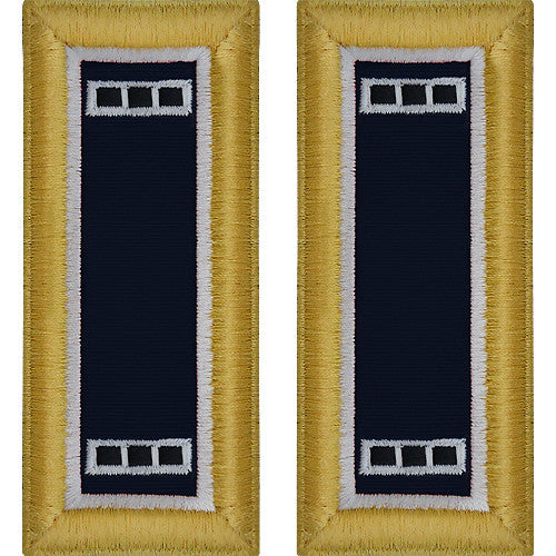 Army Male Shoulder Boards - Judge Advocate Rank 11123DBR