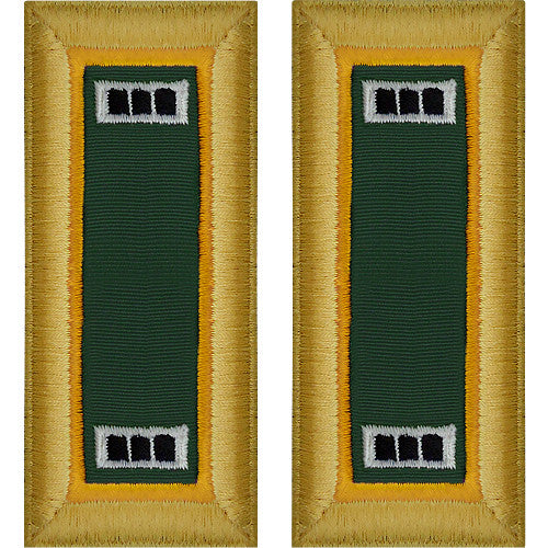 Army Male Shoulder Boards - Military Police Rank 11160DBR