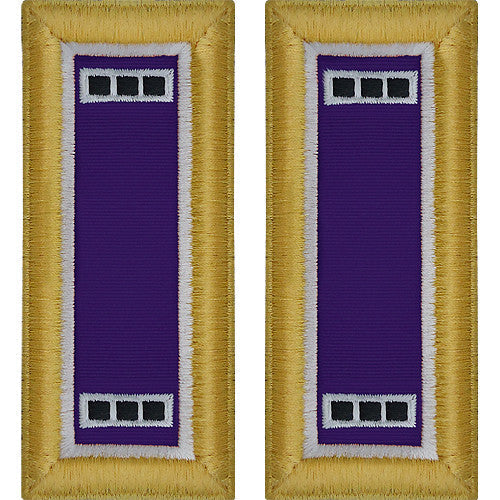 Army Male Shoulder Boards - Civil Affairs Rank 11074DBR