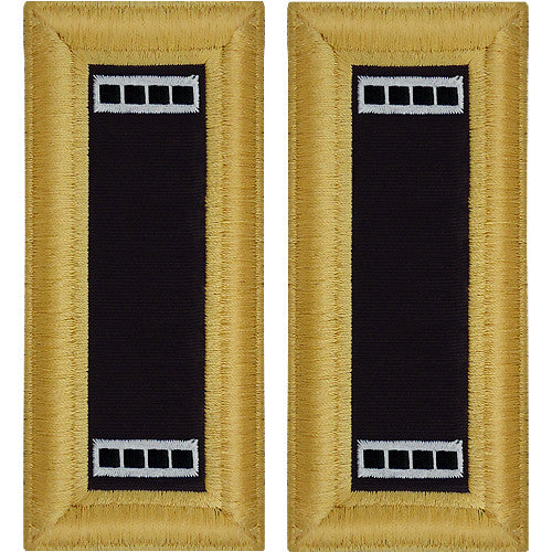 Army Male Shoulder Boards - Chaplain Rank 11053DBR