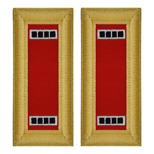 Army Female Shoulder Boards - Artillery Rank 11238DBR