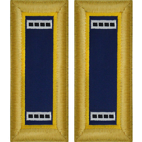 Army Male Shoulder Boards - Chemical Rank 11064DBR
