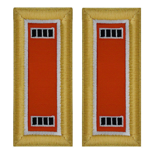 Army Female Shoulder Boards - Signal Rank 11390DBR
