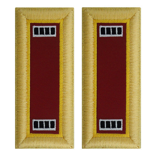 Army Female Shoulder Boards - Transportation Rank 11412DBR