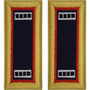 Army Male Shoulder Boards - Adjutant General - Sold in Pairs