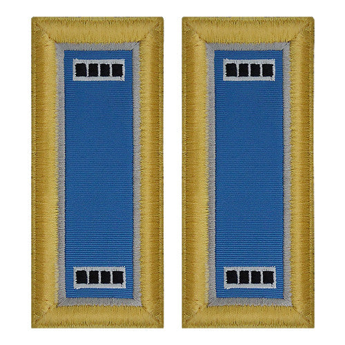 Army Female Shoulder Boards - Military Intelligence Rank 11346DBR