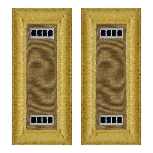 Army Female Shoulder Boards - Quartermaster Rank 11379DBR