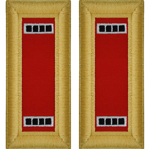 Army Male Shoulder Boards - Artillery Rank 11031DBR