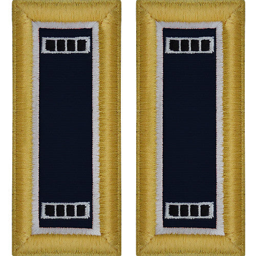 Army Male Shoulder Boards - Judge Advocate Rank 11124DBR
