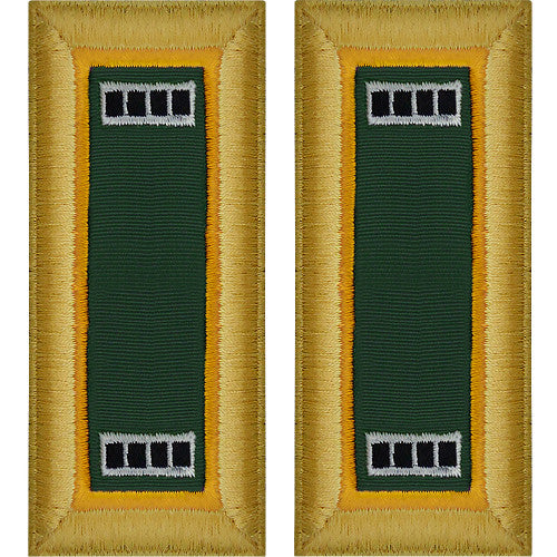 Army Male Shoulder Boards - Military Police Rank 11161DBR