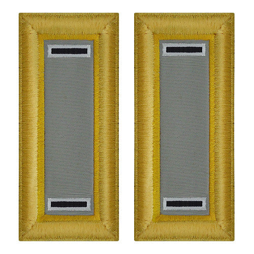 Army Female Shoulder Boards - Finance Rank 11305DBR
