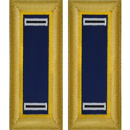 Army Male Shoulder Boards - Chemical Rank 11065DBR