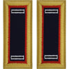 Army Male Shoulder Boards - Adjutant General - Sold in Pairs