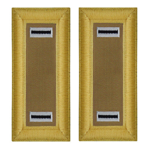 Army Female Shoulder Boards - Quartermaster Rank 11380DBR