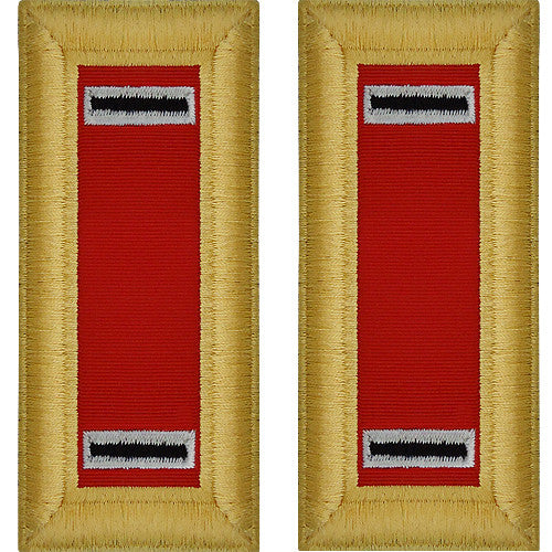Army Male Shoulder Boards - Artillery Rank 11032DBR