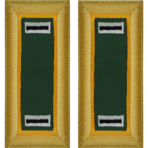 Army Male Shoulder Boards - Military Police Rank 11162DBR