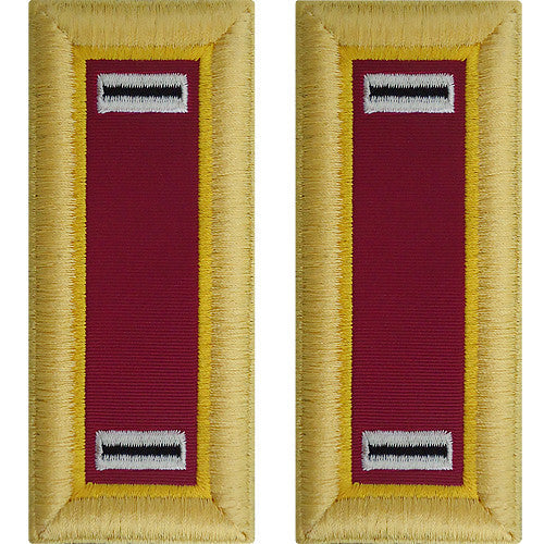 Army Male Shoulder Boards - Ordnance Rank 11173DBR
