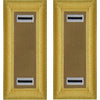Army Male Shoulder Boards - Quartermaster - Sold in Pairs