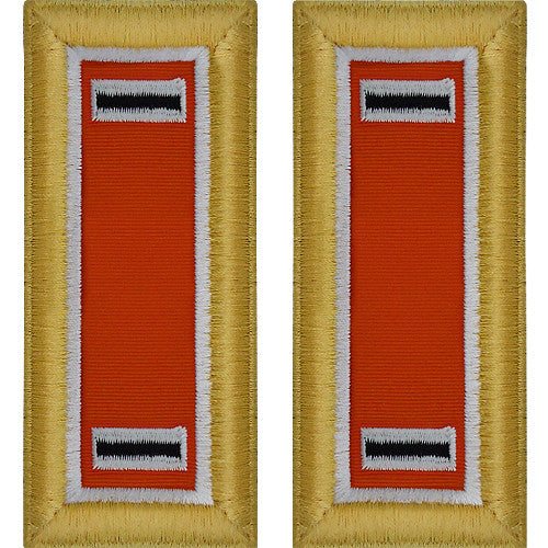 Army Male Shoulder Boards - Signal Rank 11195DBR
