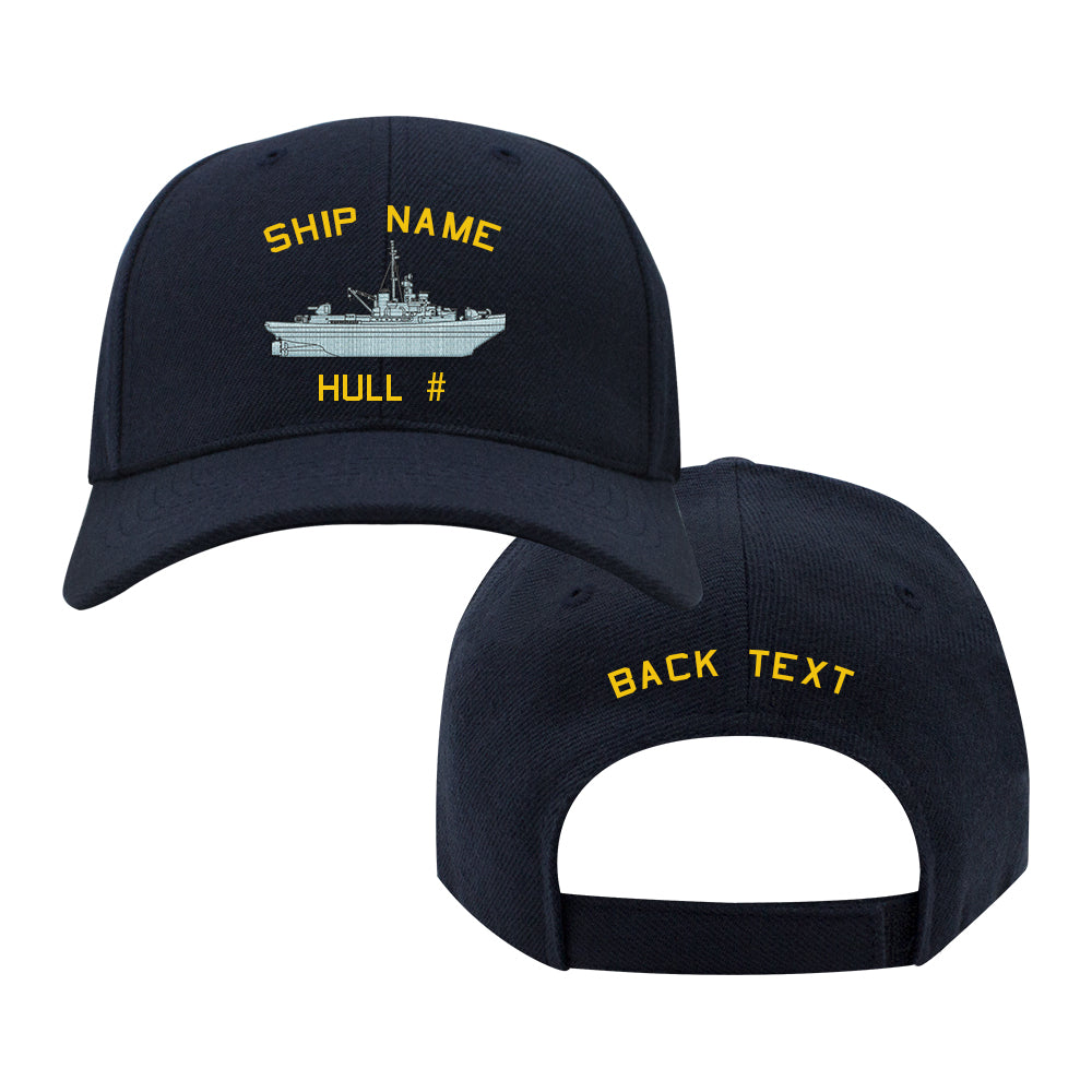 U.S. Navy Custom Ship Cap - Wind Class Icebreaker Hats and Caps