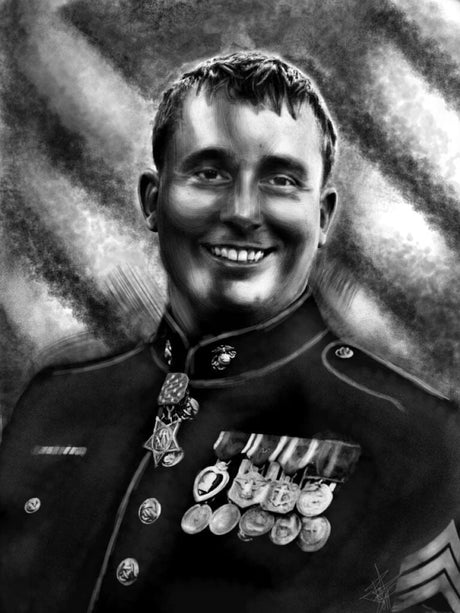Medal of Honor recipient Marine Corps Sgt. Dakota Meyer