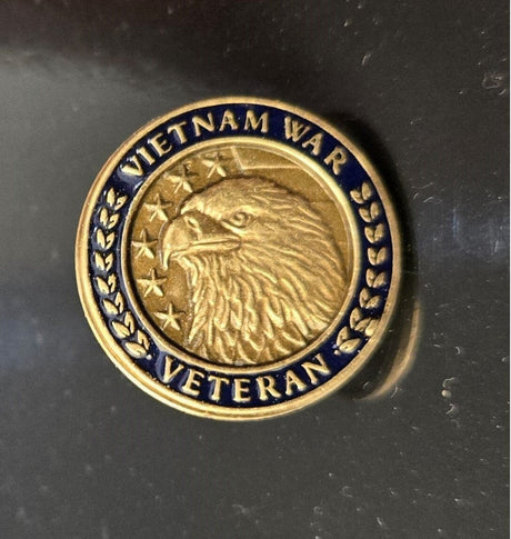 A military lapel pin for Vietnam Veterans.