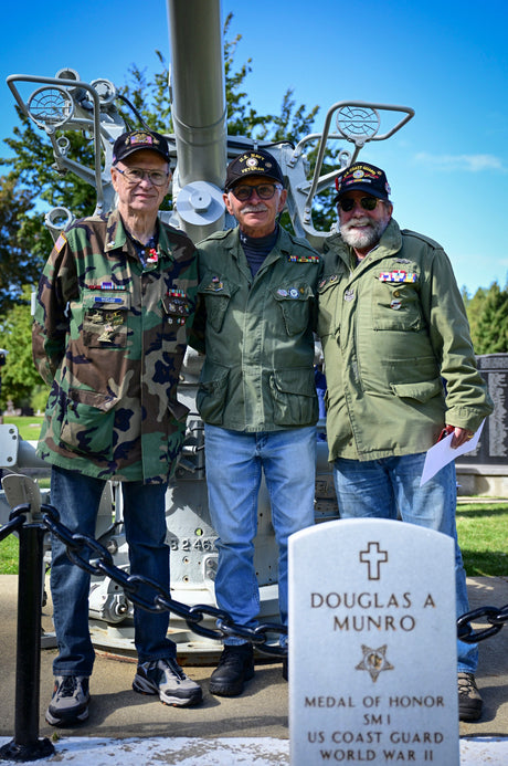 How to thank a veteran is something many people think about.