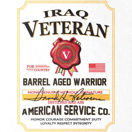 Veteran Whiskey Label T-Shirts
