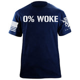 0% Woke T-Shirt Shirts 88154-S-NAVY