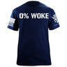 0% Woke T-Shirt Shirts 88154-S-NAVY