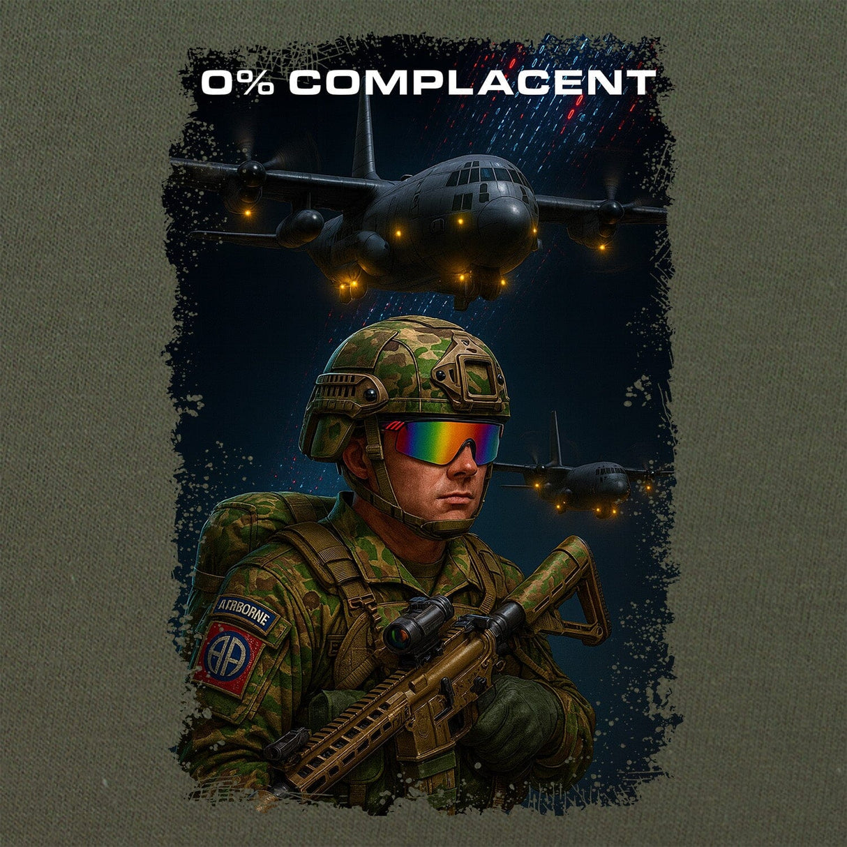 0% Complacent T-Shirt Shirts 
