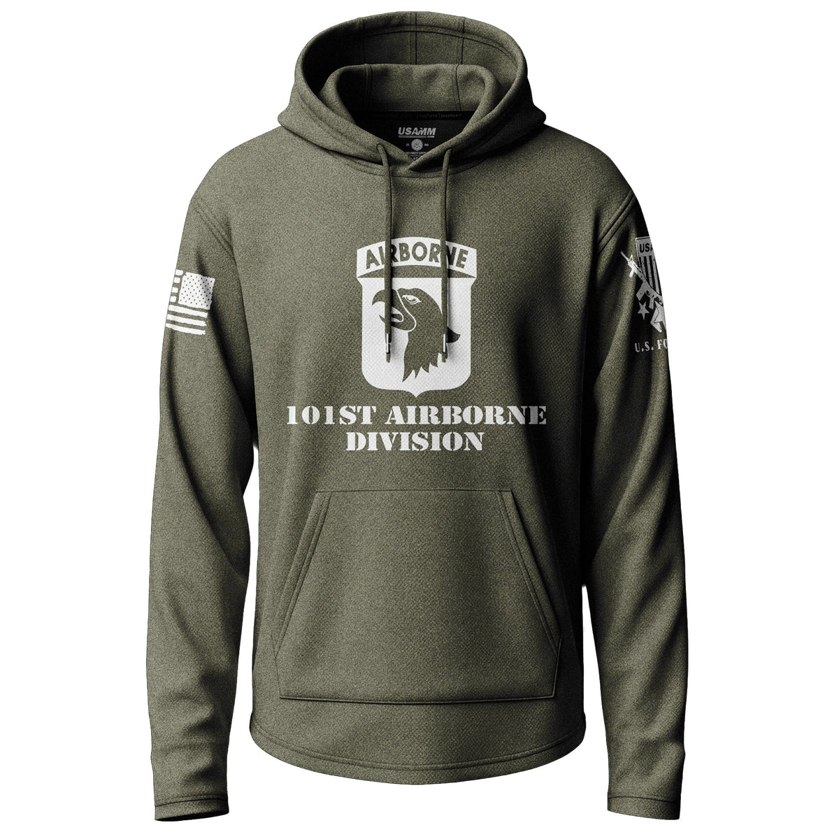 101st Airborne Division Graphic Lightweight Hoodie Lightweight Hoodie 90098-S-MG-THIN