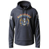 101st Airborne Eagle and Flags Lightweight Hoodie Lightweight Hoodie 90141-S-NAVY-THIN