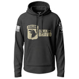 101st Airborne Eleven Bravo Lightweight Hoodie Lightweight Hoodie 90142-S-BK-THIN