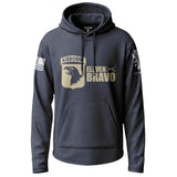 101st Airborne Eleven Bravo Lightweight Hoodie Lightweight Hoodie 90142-S-NAVY-THIN